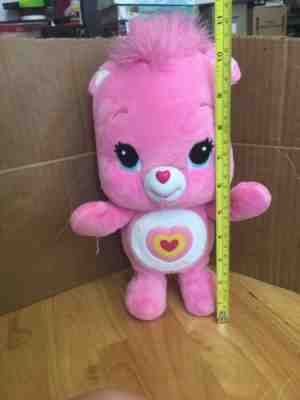 2012 Hasbro American Greeting Plush Wonder Heart Care Bear Talk Sing Stuffed Toy