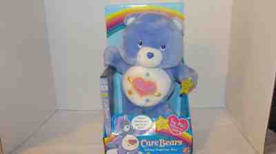 2004 Care Bears Talking Daydream Bear with DVD MIB