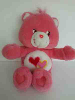 Play Along 2004 Care Bears Love - A - Lot Bear Pink Two Hearts 11