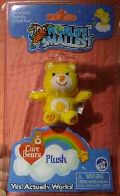 Worlds Smallest Care Bears Mini Plush - Funshine Bear, # 541T2 America Greetings