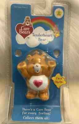 A Very Cute Care Bears Tenderheart Bear Figure keychain clip On 02’ 20th Aniver