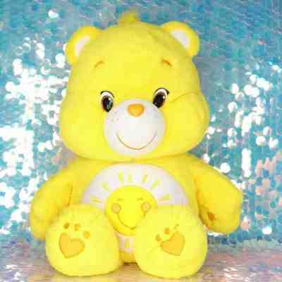 Care Bears FUNSHINE BEAR Yellow Sun Sunshine 2015 20