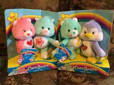 Care Bears Cuddle Pairs ~Love-a-lot Proud Heart Cat Wish Bear Cozy Heart Penguin