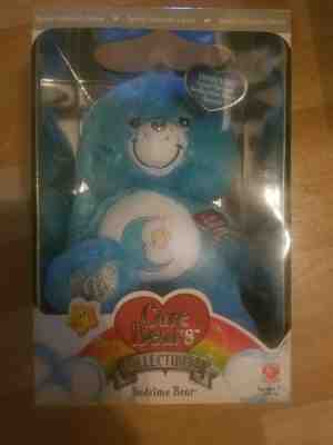 Special Collectors Edition 25th Anniversary Care Bear Swarovski Bed time * read*