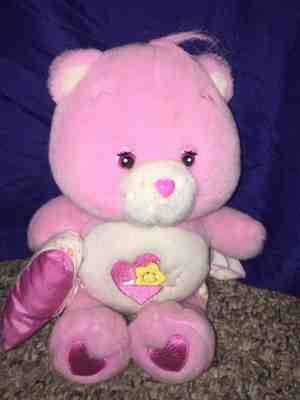 Care Bears Baby Hugs Children's Toys Pink Plush Talking Bear Stuffed Animal Toy 