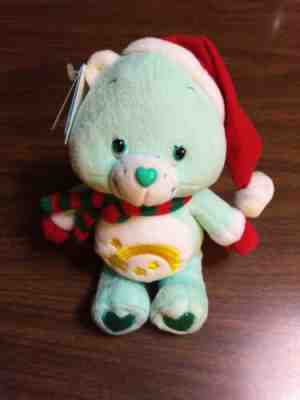 Care Bears Christmas Wish Bear * 2006 * Plush 8 inch * New with tags HOLIDAY