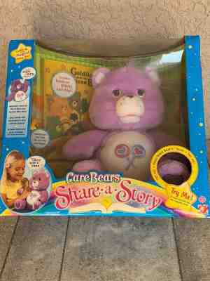 2005 Care Bears Share-a-Story NEW IN BOX  Talking Bear  Rare NEW!