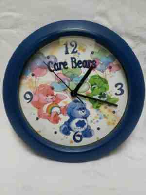 Bedtime Bear Care Bear Wall Clock Blue Care bears with balloons 10