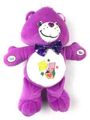 Care Bears Surprise Bear Magic Guessing Game Battery Operated Plush Toy Works