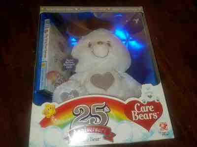 Collectors Edition 25th Anniversary Care Bear Swarovski Crystal Eyes + DVD Rare