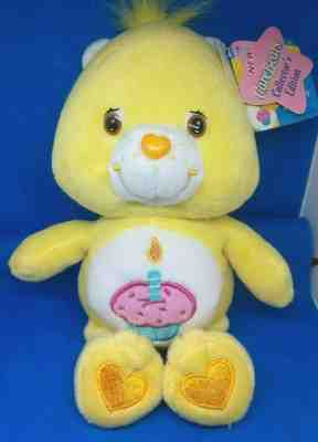  2003 Care Bears 9” BIRTHDAY  Bear Collectors Edition Plush Series 1 #3
