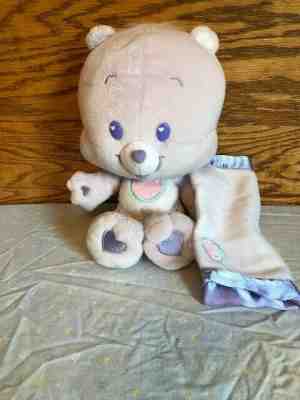 Care Bear Lavender Share Bear with Blanket 2004