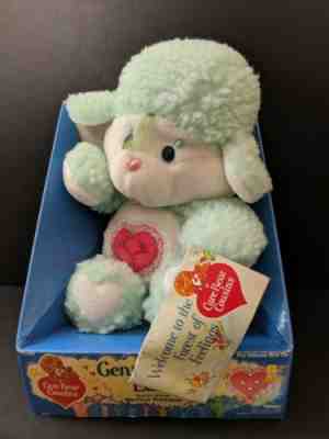 Gentle Heart Lamb Care Bear Cousins 1985 61990 Stuffed Plush vintage kenner