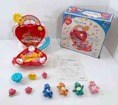 Vintage Care Bear, Care-a-lot Playset, Kenner, 1983, Complete w/Box, Good Cond.