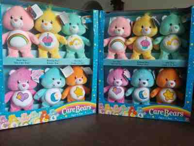 2 Sets - 2004 Play Along Care Bears Figure 6 pack - SIGNED SAMPLES! 