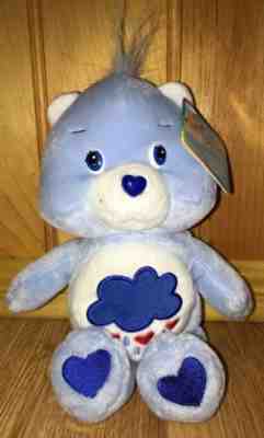 Rare 2003 Grumpy Care Bear Blue W/ Rain Clouds 8