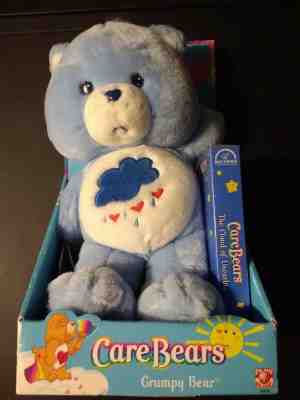 Care Bears Grumpy Bear Plush w/ VHS 