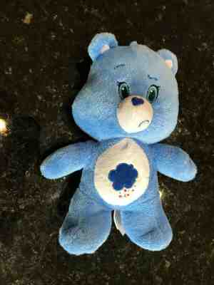 Care Bears Plush Grumpy Blue Sad Clouds 8