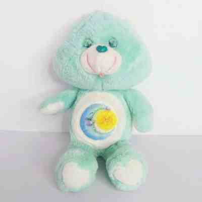 Care Bears Bedtime Bear Kenner Plush Stuffed Toy Green Moon & Star 13