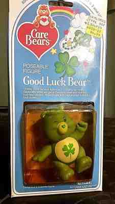 GOOD LUCK BEAR Care Bears 1982 10/back kenner American Greeting Co 