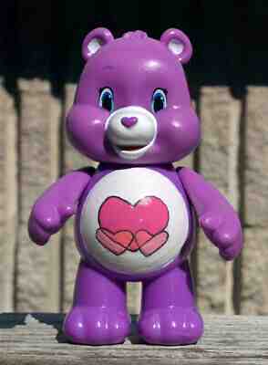 Custom Created 3 Heart HARMONY Purple CARE BEAR 3