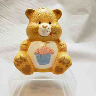 Vintage Care Bears Birthday Bear Yellow Sunshine 5