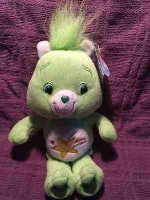WITH TAG! Care Bears OOPSY BEAR Special Edition Dazzlebright Series 4 (2007)