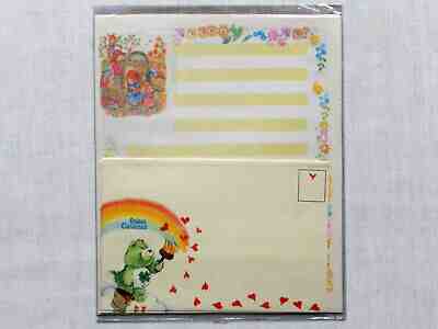 CARE BEARS vintage 1985 pack of letters and envelopes Ositos Carinosos Argentina