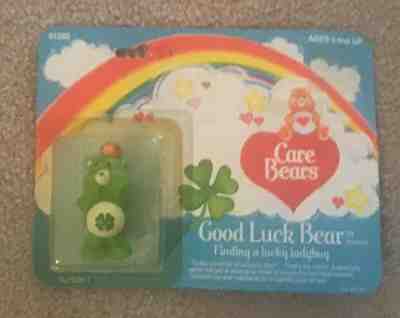 1984 Care Bears Good Luck Bear Finding A Lucky Ladybug Sealed Unopened