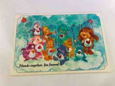 Care Bear Cousins Placemat, 1980s Character, Vintage Girl Toys, Friends Together