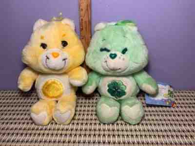2 Care Bears Vintage 1983 Funshine Bear And good Luck Bear 13