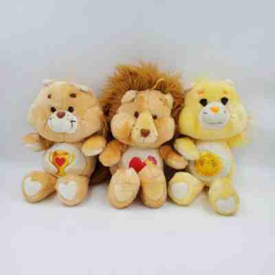 Original Care Bears Lot of 3 (Tender Heart, Sunshine Bear and Champ Bear) 1980's
