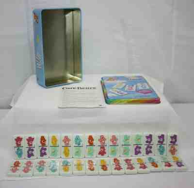 Care Bears Dominos ~ 2003 ~ 28 Tiles In Collectible Tin 