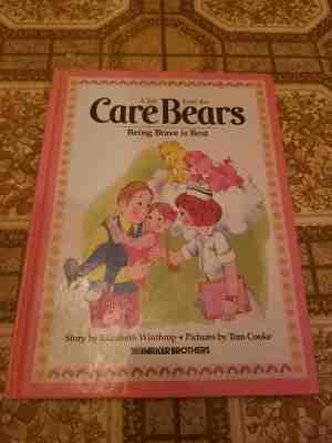 Vintage Care Bears Book: Being Brave Is Best Hardcover