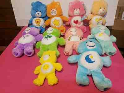 Lot of 10 Care Bears 12 