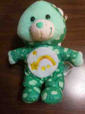 Care Bears Wish Bear * 2004 * Plush 8 inch * New with tags * Special Edition