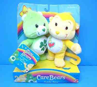 2004 Care Bears Cuddle Pairs Good Luck/Playful Heart Monkey 7