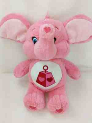 Care Bears Lotsa Heart Elephant Cousins Pink Plush 12