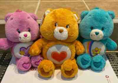 Care Bear Lot Of 3 Lionheart has original tag. Adult Owned