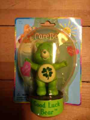 2003 Care Bear 3-D Animator Action Puppet Good Luck Bear
