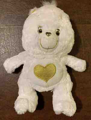 2008 Care Bear White Heart of Gold Premier Collectors Edition Swarovski eyes