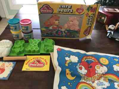 Vintage Play-Doh Care Bears Play Set Kenner 1983