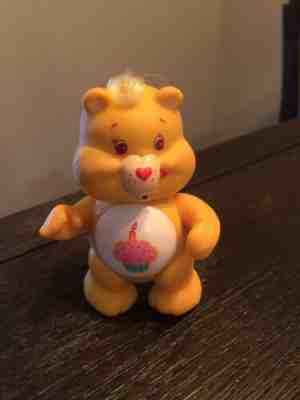 Vintage 1983 Care Bears Birthday Bear Poseable Figure PVC Kenner