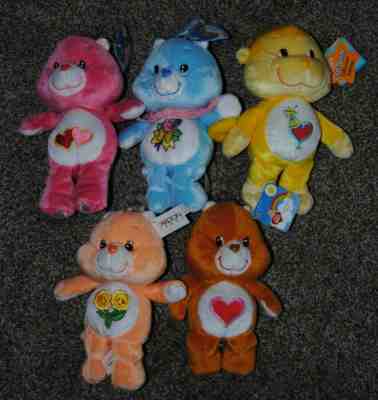 Lot of 5 Care bears 8