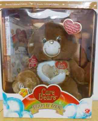 KRISSY'S Care Bears Brown Heart of Gold Bear Premier Collector Edition Swarovski