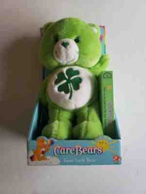 Care Bears Good Luck Bear Plush W/ VHS Video 12