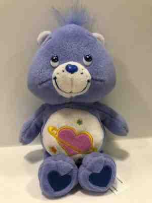Care Bears “Day Dream Bear” Purple with Heart Planet and Stars 8” 2004