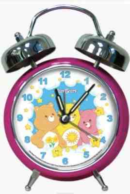 RARE Discontinued Personalized Singing Alarm Clock Sing My Name Care Bears New