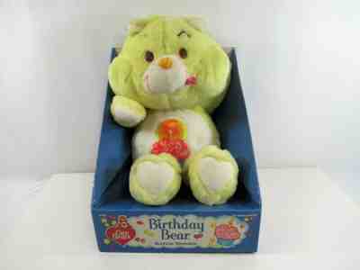 Care Bears Birthday Bear Kenner 1983 Vintage Original Plush New in Box Yellow