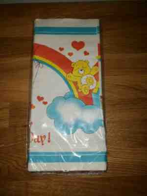Vintage Care Bears Birthday Table Cover Cloth American Greetings 